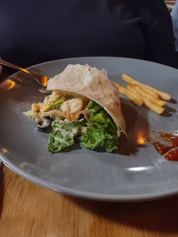 Crunchy Chicken Wrap